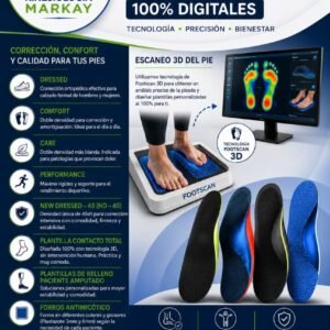 Plantillas Ortopédicas 3D Footscan
