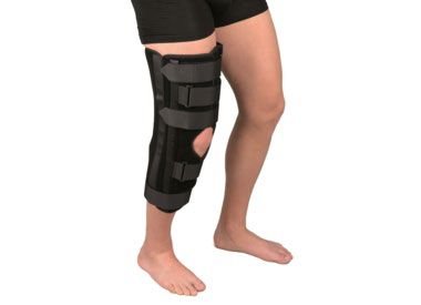 Férula para rodilla, recta