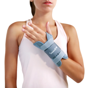 MUÑEQUERA ORTOPÉDICA CON FÉRULA IZQUIERDA