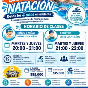 Escuela de Natación - Adultos